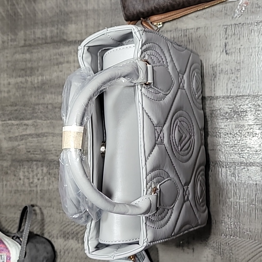 Valentino Orlandi Light Gray Crossbody/ Handbag NWT - Picture 8 of 8
